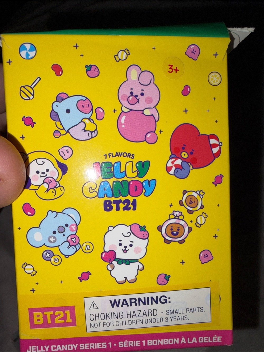 Brand New BTS BT21 Jelly Candy Series 1 Mini Plush Pendent RJ Jin🔥 - Picture 3 of 6